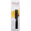 imageKitchenAid Classic Ceramic Paring Knife with CustomFit Blade Cover Sharp Kitchen Knife DishwasherSafe 35Inch BlackBlack