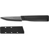 imageKitchenAid Classic Ceramic Paring Knife with CustomFit Blade Cover Sharp Kitchen Knife DishwasherSafe 35Inch BlackBlack