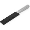 imageKitchenAid Gourmet Forged Stainless Steel Paring Knife with CustomFit Blade Cover 35inch Sharp Kitchen Knife HighCarbon Japanese Stainless Steel Blade Brushed Stainless Steel Handle