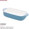 imageKitchenAid Loaf Pan Vitrified Stoneware 5in 9in 225in Blue VelvetBlue Velvet