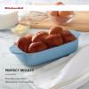 imageKitchenAid Loaf Pan Vitrified Stoneware 5in 9in 225in Blue VelvetBlue Velvet