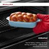 imageKitchenAid Loaf Pan Vitrified Stoneware 5in 9in 225in Blue VelvetBlue Velvet