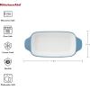 imageKitchenAid Loaf Pan Vitrified Stoneware 5in 9in 225in Blue VelvetBlue Velvet