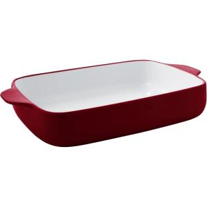 imageKitchenAid Loaf Pan Vitrified Stoneware 5in 9in 225in Blue VelvetEmpire Red
