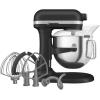 imageKitchenAid 7 Quart BowlLift Stand Mixer Blue VelvetCast Iron Black