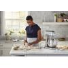 imageKitchenAid 7 Quart BowlLift Stand Mixer Blue VelvetContour Silver