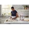 imageKitchenAid 7 Quart BowlLift Stand Mixer Blue VelvetMatte Dried Rose