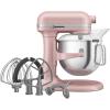 imageKitchenAid 7 Quart BowlLift Stand Mixer Blue VelvetMatte Dried Rose