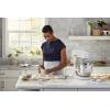 imageKitchenAid 7 Quart BowlLift Stand Mixer Blue VelvetMilkshake
