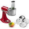 imageKitchenAid KSM2FPA Food Processor Attachment Dicing Kit SilverSilver