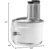 imageKitchenAid KSM2FPA Food Processor Attachment Dicing Kit SilverWhite