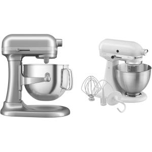 imageKitchenAid 7 Quart BowlLift Stand Mixer Blue VelvetContour Silver