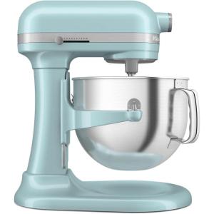 imageKitchenAid 7 Quart BowlLift Stand Mixer Blue VelvetMineral Water Blue