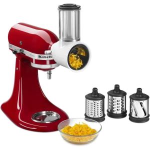 imageKitchenAid Fresh Prep SlicerShredder 1 White3 Blades