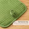 imageKITCHENAID Gourmet Series Gridlines Pot Holders 2Pack Set Heat Resistant up to 600F Soft Silicone Grip Magnetic Cuff Passion Red 8quotx8quotMatcha Green