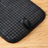 imageKITCHENAID Gourmet Series Gridlines Pot Holders 2Pack Set Heat Resistant up to 600F Soft Silicone Grip Magnetic Cuff Passion Red 8quotx8quotMatte Black