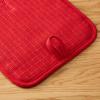 imageKITCHENAID Gourmet Series Gridlines Pot Holders 2Pack Set Heat Resistant up to 600F Soft Silicone Grip Magnetic Cuff Passion Red 8quotx8quotPassion Red