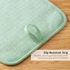 imageKITCHENAID Gourmet Series Gridlines Pot Holders 2Pack Set Heat Resistant up to 600F Soft Silicone Grip Magnetic Cuff Passion Red 8quotx8quotPistachio Green