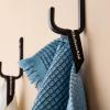 imageKitchenAid Gourmet Series Gridlines Kitchen Towels 3Pack Set 100 Cotton Absorbent Mineral Water Aqua 18quotx28quotBlue Velvet