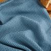 imageKitchenAid Gourmet Series Gridlines Kitchen Towels 3Pack Set 100 Cotton Absorbent Mineral Water Aqua 18quotx28quotBlue Velvet