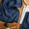 imageKitchenAid Gourmet Series Gridlines Kitchen Towels 3Pack Set 100 Cotton Absorbent Mineral Water Aqua 18quotx28quotInk Blue