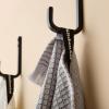imageKitchenAid Gourmet Series Gridlines Kitchen Towels 3Pack Set 100 Cotton Absorbent Mineral Water Aqua 18quotx28quotMatte Grey