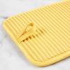 imageKITCHENAID Ribbed Soft Silicone Pot Holder 2Pack Set 2025 Color of The Year Butter Yellow 7quotx9quotButter Yellow