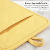 imageKITCHENAID Ribbed Soft Silicone Pot Holder 2Pack Set 2025 Color of The Year Butter Yellow 7quotx9quotButter Yellow