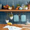 imageKITCHENAID Ribbed Soft Silicone Pot Holder 2Pack Set 2025 Color of The Year Butter Yellow 7quotx9quotMineral Water Aqua