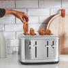 imageKitchenAid 4 Slice Toaster KMT4109BM Black MatteBrushed Stainless Steel