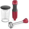 imageKitchenAid KHB1231 2Speed Hand Blender Empire Red  KHB1231ER Renewed