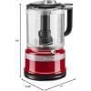 imageKitchenAid 5 Cup Food Chopper  KFC0516 Onyx BlackEmpire Red