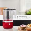 imageKitchenAid 5 Cup Food Chopper  KFC0516 Onyx BlackEmpire Red