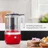 imageKitchenAid 5 Cup Food Chopper  KFC0516 Onyx BlackPassion Red