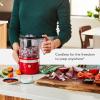 imageKitchenAid 5 Cup Food Chopper  KFC0516 Onyx BlackPassion Red