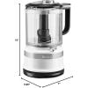 imageKitchenAid 5 Cup Food Chopper  KFC0516 Onyx BlackWhite