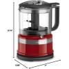 imageKitchenAid KFC3516ER 35 Cup Food Chopper Empire RedEmpire Red