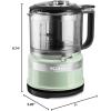 imageKitchenAid KFC3516ER 35 Cup Food Chopper Empire RedPistachio