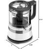 imageKitchenAid KFC3516ER 35 Cup Food Chopper Empire RedWhite