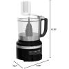 imageKitchenAid KFP0718BM Food Processor 7 cup Matte BlackOnyx Black