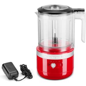 imageKitchenAid 5 Cup Food Chopper  KFC0516 Onyx BlackPassion Red