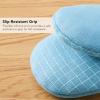 imageKITCHENAID Gourmet Series Gridlines Mini Oven Mitts 2Pack Set Heat Resistant up to 600F Soft Silicone Grip Magnetic Cuff Blue Velvet 55quotx9quotBlue Velvet