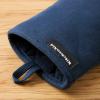 imageKITCHENAID Gourmet Series Gridlines Mini Oven Mitts 2Pack Set Heat Resistant up to 600F Soft Silicone Grip Magnetic Cuff Blue Velvet 55quotx9quotInk Blue