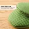 imageKITCHENAID Gourmet Series Gridlines Mini Oven Mitts 2Pack Set Heat Resistant up to 600F Soft Silicone Grip Magnetic Cuff Blue Velvet 55quotx9quotMatcha Green