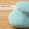 imageKITCHENAID Gourmet Series Gridlines Mini Oven Mitts 2Pack Set Heat Resistant up to 600F Soft Silicone Grip Magnetic Cuff Blue Velvet 55quotx9quotMineral Water Aqua