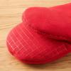 imageKITCHENAID Gourmet Series Gridlines Mini Oven Mitts 2Pack Set Heat Resistant up to 600F Soft Silicone Grip Magnetic Cuff Blue Velvet 55quotx9quotPassion Red
