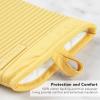 imageKITCHENAID Ribbed Soft Silicone Oven Mitt 2Pack Set 75quotx13quot Butter YellowButter Yellow