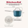 imageKitchenAid Hard Anodized Ceramic Induction Nonstick Cookware Saucepan with Lid Dishwasher Safe 2 Quart Non Stick Sauce Pan with Stainless Steel Handle  Agave BlueAgave