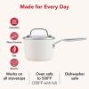 imageKitchenAid Hard Anodized Ceramic Induction Nonstick Cookware Saucepan with Lid Dishwasher Safe 2 Quart Non Stick Sauce Pan with Stainless Steel Handle  Agave BluePorcelain
