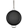 imageKitchenAid Hard Anodized Induction Nonstick Cookware Saute PanJumbo Cooker with Lid and Helper Handle Dishwasher Safe 5 Quart Non Stick Sauteuse with Stainless Steel Handles  Matte BlackSaute Pan 5 Quart